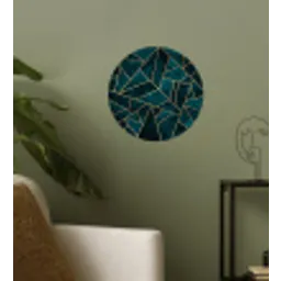 Stenen - Goud - Luxe - Patronen - Abstract Wandcirkel behangsticker klein -sfeer2