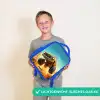 Zandsloper Kinderrugzak - Blauw middel -sfeer1_NL
