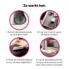 Elegantie in Transparantie Inductie beschermer vinyl 3mm klein -wsfeer9_website