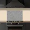 Patroon - Cement - Beton keuken achterwand spatscherm klein 900 -sfeer1