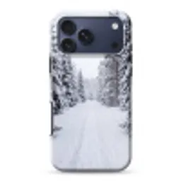 Bos - Winter - Sneeuw - Pad - Natuur Toughcase MagSafe Apple iPhone 17 Pro Max klein -3d