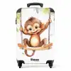 Schommelende grote aap Koffer - NBS - Handbagage middel -productfoto_recht