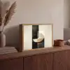 Modern - Vierkant - Vormen Light Box met batterij (Wandlamp) middel -sfeer2