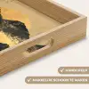 Gouden Bergen bij Maanlicht Dienblad Rechthoek middel -USP_HandgreepNL