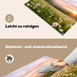 Madelief - Veld - Heuvels - Groen Inductie beschemer met haakjes klein -ky-schoon-de