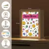 Smileys - Pictogrammen - Kleurrijk Light Box met kabel (Kinderlampje) klein -USP_NL