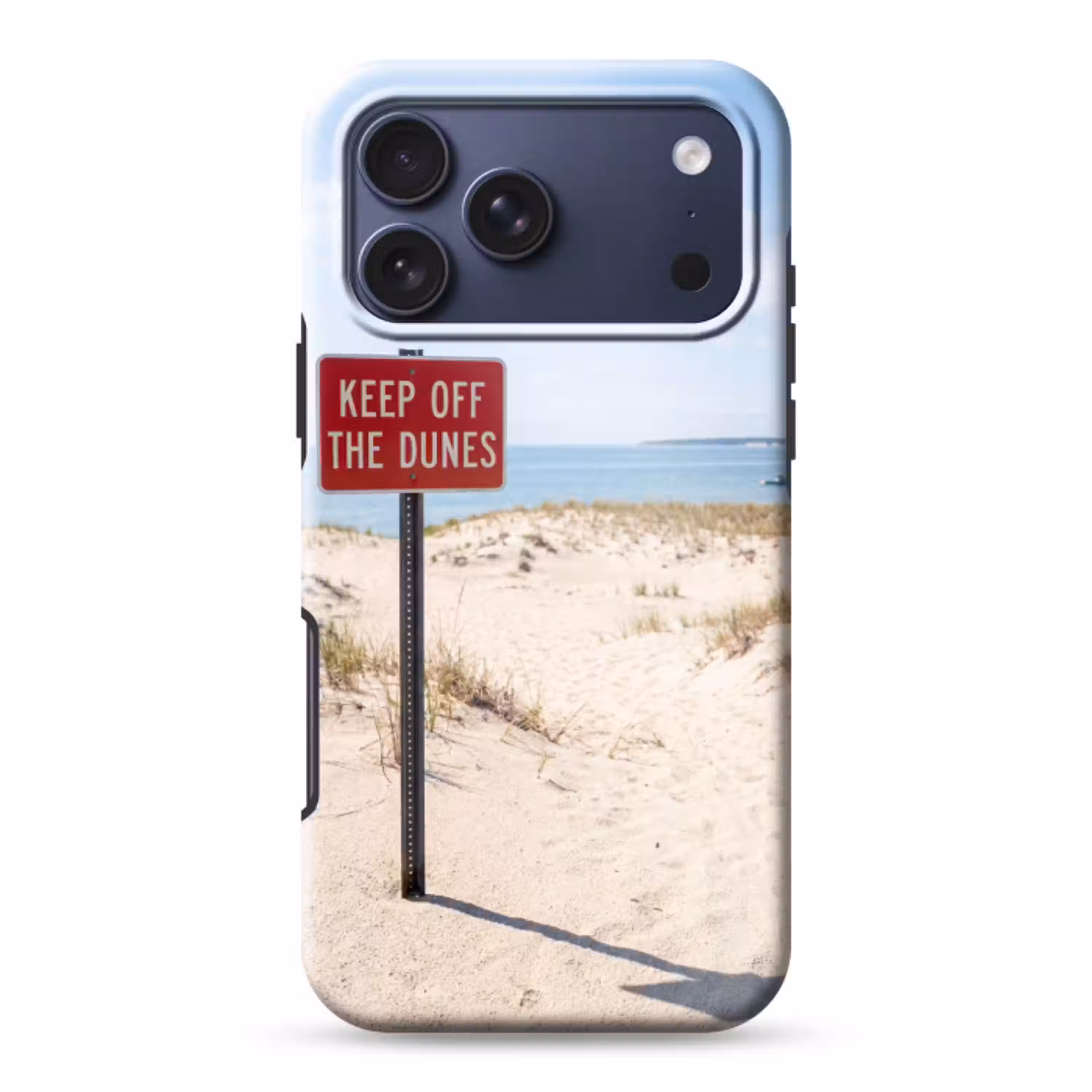 Duin - Bord - Kust - Landschap - Rood Toughcase MagSafe Apple iPhone 17 Pro Max klein -3d