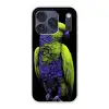 Papegaai - Veren - Opvallend - Groen Telefoonhoesje iPhone 17 Pro klein -3d