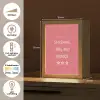 BBQ - Quote - Roze - Zomer Light Box met kabel (Tafellamp) klein -USP_NL