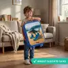 Tralalero tralala Kinderkoffer - Blauw klein -sfeer2_NL