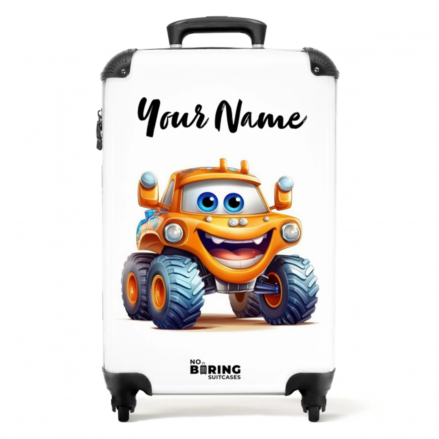 Martin monstertruck NBS - Handbagage koffer - Kinderen Unisex middel -productfoto_recht