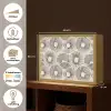 Cirkels - Patroon - Zwart Light Box met batterij (Wandlamp) middel 907 -USP_websiteoverzichtNL