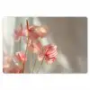 Bloemen - Stelen - Roze - Schaduw Placemat vinyl groot -zzsfeer1_Kitchenyeah-website