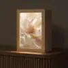 Close up - Pioenroos - Wit Light Box met kabel (Tafellamp) klein -z3d_website