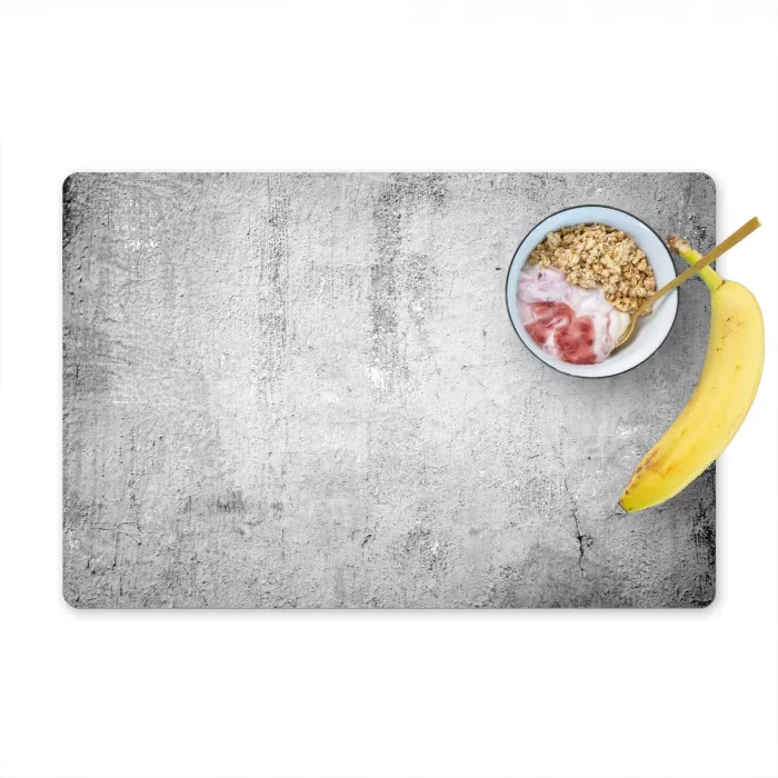 Beton - Grijs - Patroon - Vintage - Industrieel Placemat vinyl groot -zzzproduct_Kitchenyeah-website