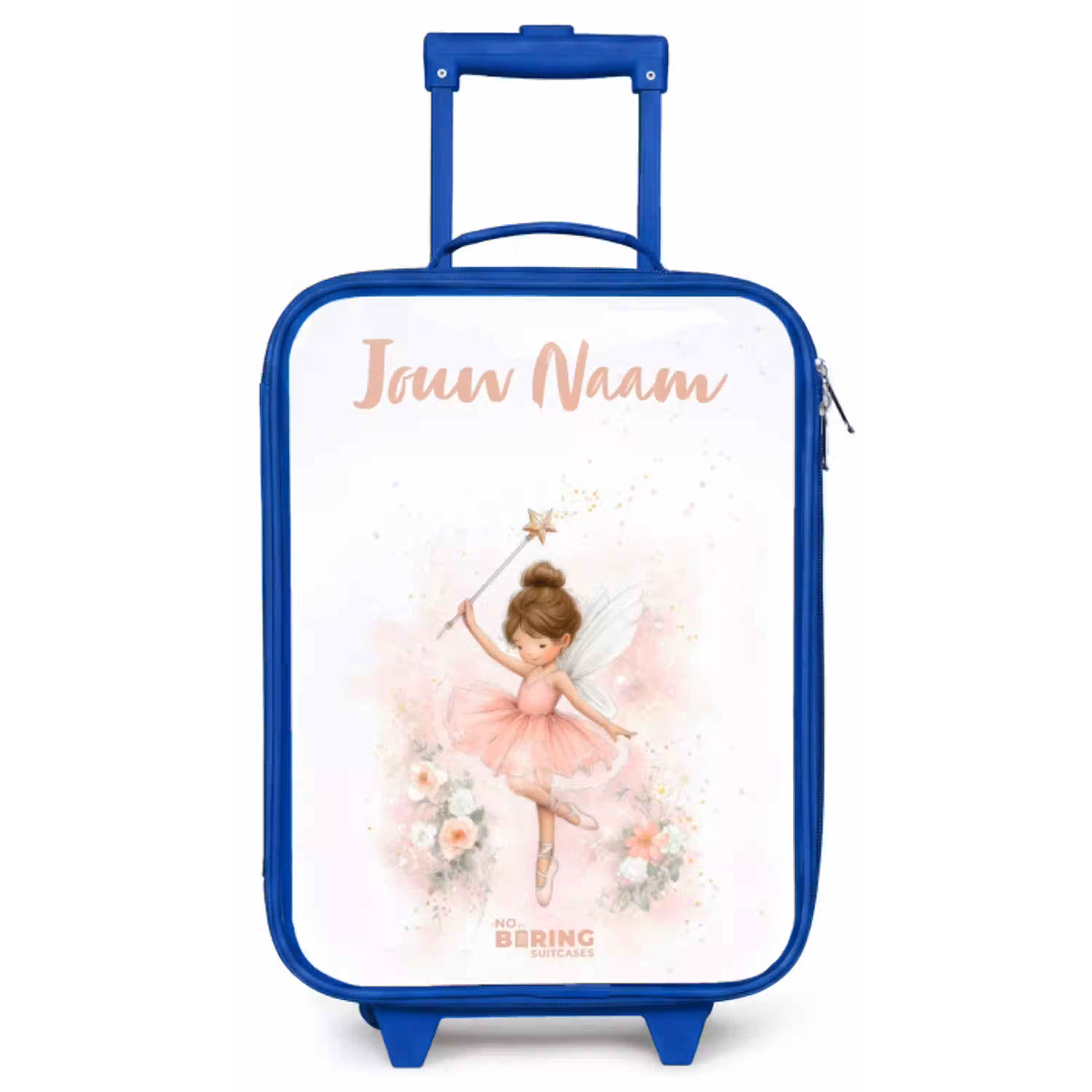 Ballerina fee in roze Kinderkoffer - Blauw klein -zz3dotto