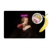 Quote - Neon - vrouw Placemat vinyl groot -zzzproduct_Kitchenyeah-website