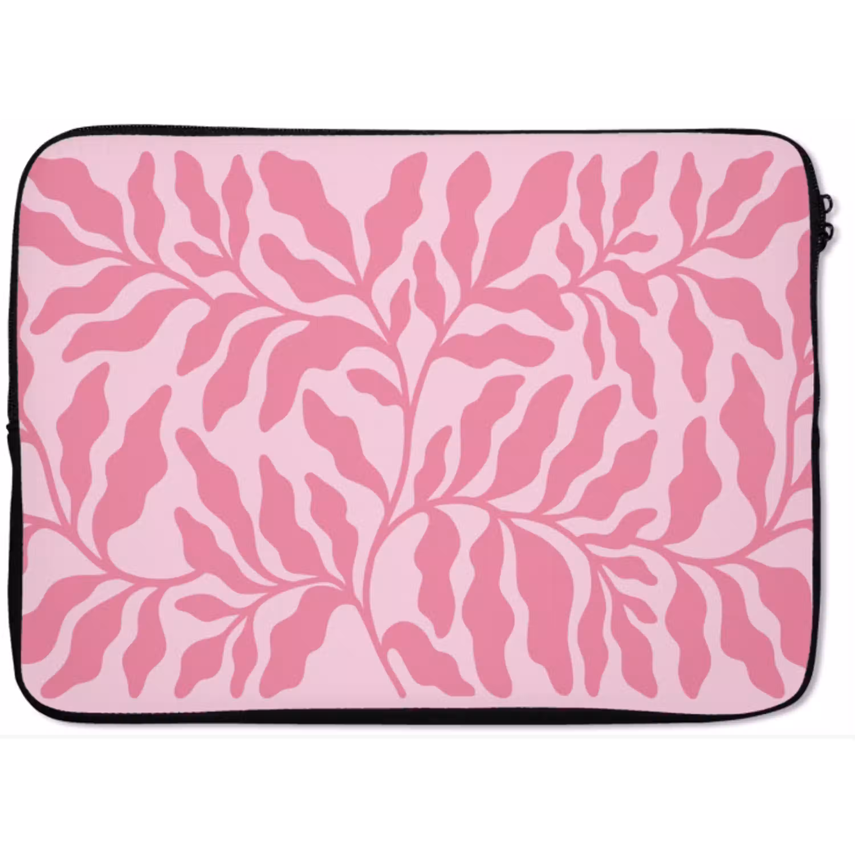 Planten - Organisch - Abstract - Modern - Roze laptophoes neopreen klein -zkaufland3dotto