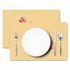Geel - Snoep - Kleur Placemat vinyl groot -zzsfeer2_Kitchenyeah-website