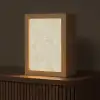 Lichtbeige - Marmer - Diffusie adering Light Box met kabel (Tafellamp) klein 925 -z3d_website