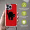 Kat - Zwart - Staart Hoesje iPhone 16 Pro Max met koord klein -sfeer2_NL