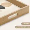 Japandi - Wabi sabi - Beige Dienblad Rechthoek middel -USP_HandgreepFR