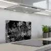 Palm - Jungle - Tropical keuken achterwand spatscherm klein -3d_schuin