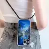 Stad Kuala Lumpur - Skyline - Wolkenkrabbers - Water Hoesje iPhone 16 Pro Max met koord klein -sfeer5