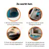 Toekan - Papegaai - Vogel - Koksmuts Inductie beschermer vinyl 3mm klein -zzzzzzz-td-werking