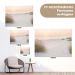 Horizon - Duinlandschap - Zand tuinposter los doek klein -Xsfeer9_DE