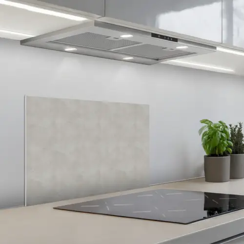 Beton - Patroon - Abstract keuken achterwand spatscherm klein 900 -3d_schuin