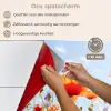 Bloemen - Klaproos - Lente - Natuur - Rood - Blauw keuken achterwand spatscherm klein -spatscherm_NL
