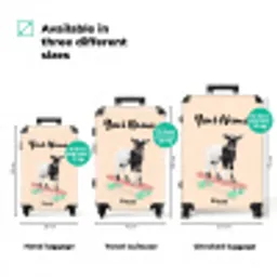 Boardende bok NBS - Handbagage koffer - Kinderen Unisex middel zzzzzzVergelijking_3EN