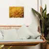Geel - Chrysant - Zachtheid tuinposter los doek klein -sfeer7