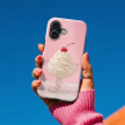 Kers - Slagroom - Roze Toughcase MagSafe Apple iPhone 17 klein -Sfeer1V