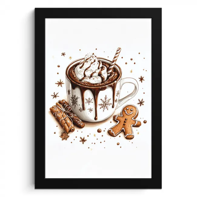 Chocomel - Decoratie - Koek - Winter KitchenYeah - Keuken - Fotolijst klein -3d