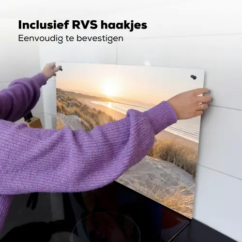 Duinen - Strand - Zee Inductie beschemer met haakjes klein -ky-ophangen-nl