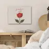Roos - Rood - Bloem - Valentijn PET vilt klein -sfeer3