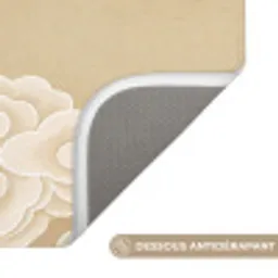 Vogels - Vliegen - Beige Badmat klein -USP_AntislipFR