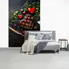 Steak - Hart - Bestek fotobehang vinyl groot -slaapkamer