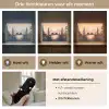 Beren - Bomen - Landschap - Zonsondergang Light Box met batterij (Wandlamp) middel -USP_lichtkleurNL