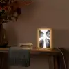 Gebouwen - Lucht - Zwart Light Box met kabel (Tafellamp) klein -sfeer4