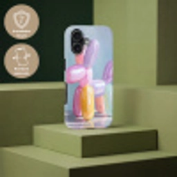 Dier - Ballon - Pasteltinten - Glanzend Toughcase MagSafe Apple iPhone 17 klein -USP_PrintM_DE