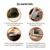 Paardenbloem - Zonsondergang - Veld Inductie beschermer vinyl 3mm klein -zzzzzzz-td-werking