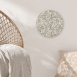 Takken - Botanisch - Taupe Akoestische PET Vilt - Rond klein 838 -sfeer4