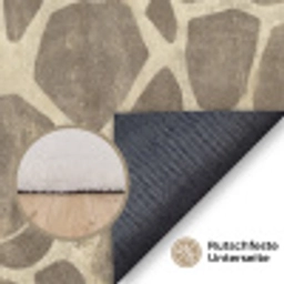 Giraf - Patroon - Beige - Bruin Vloerkleed Rechthoek klein 1091 -uniquesellingpoint_antislip_DE_DE