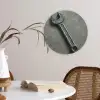 Steeksleutel - Schilderij - Gereedschap - Verf Wandcirkel kunststof plaat 5mm dik klein -sfeer4