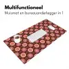 Retro - Madelief - Roze Muismat XXL klein 681 -sfeer4
