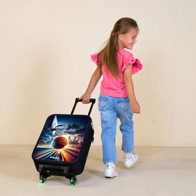 Slam dunk Kinderkoffer - Zwart klein -sfeer1