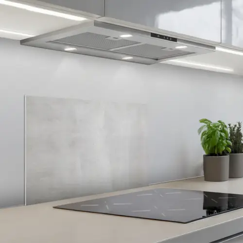 Zacht Betonnen Fluistering keuken achterwand spatscherm klein -3d_schuin